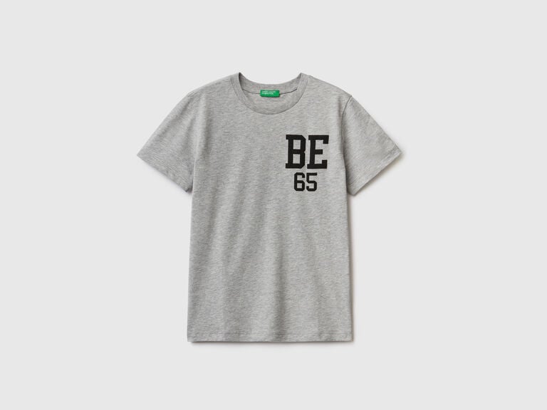 (image for) Prezzi Bassi T-shirt 100% cotone bio con logo please shop online